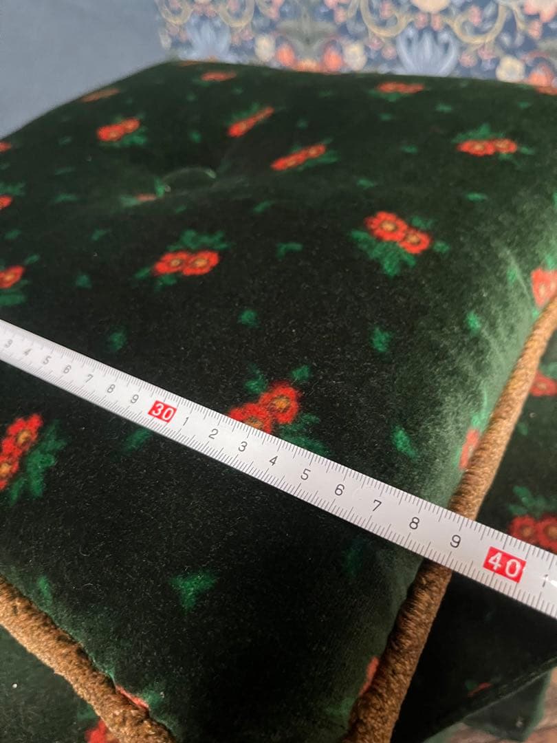 n's close＊スツール オットマン クッション付 アンティーク