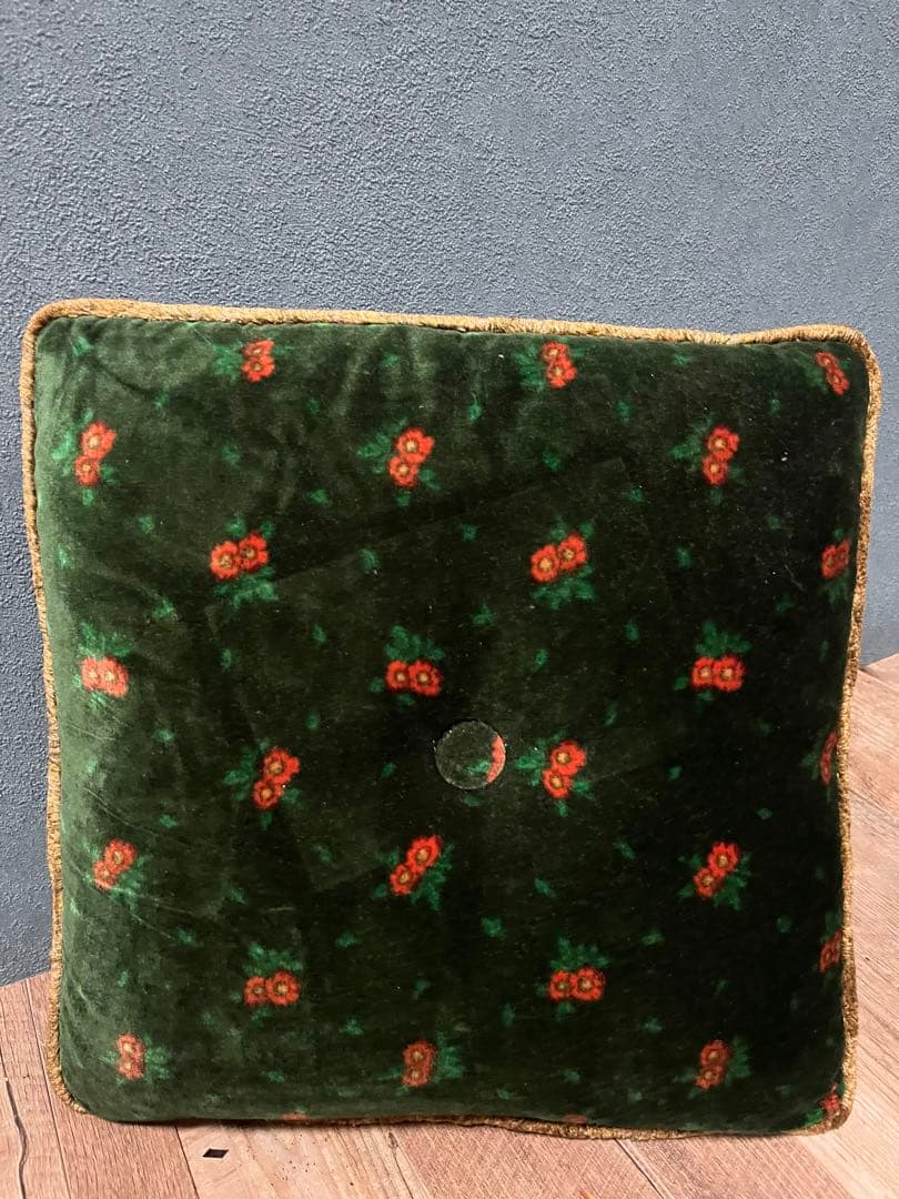 n's close＊スツール オットマン クッション付 アンティーク