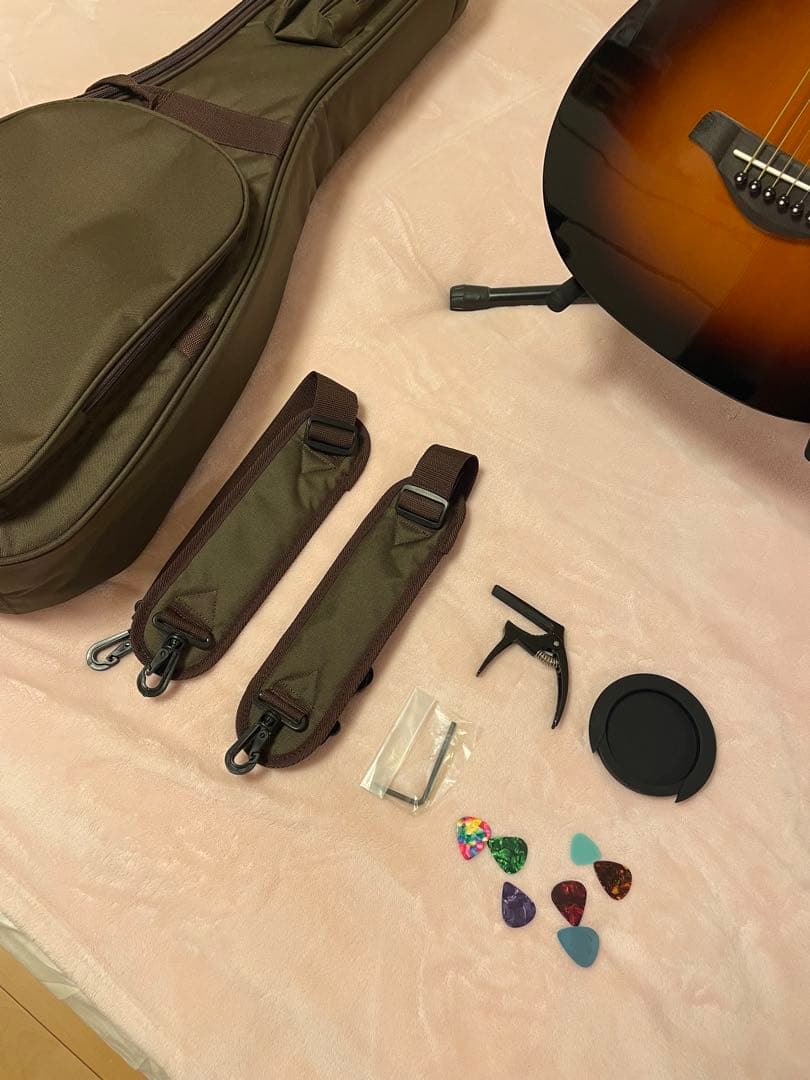 YAMAHA FG-junior JR2ミニギター　スタンド付き