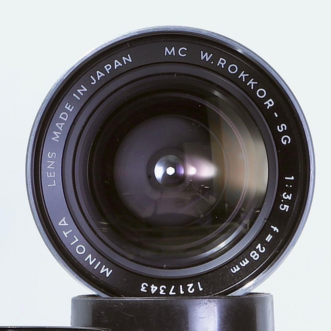 【完動品】Minolta MC W ROKKOR-SG 28mm f/3.5初代