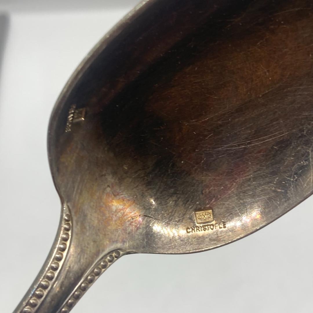 ▼Christofle　カトラリーセット　クリストフル　シルバー　パール