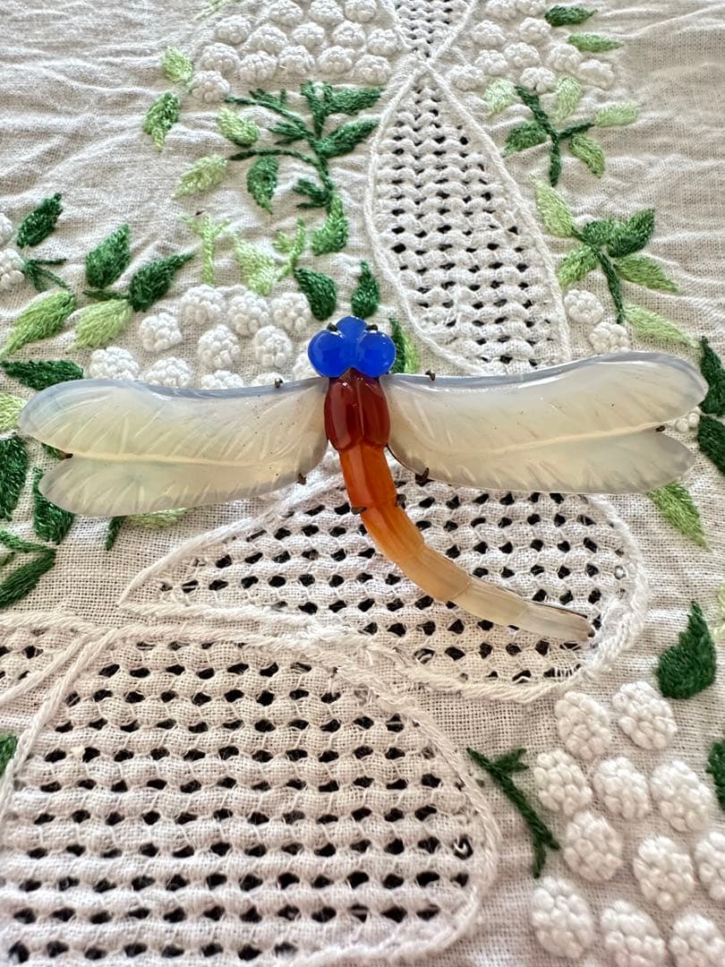 ヴィンテージトンボブローチ