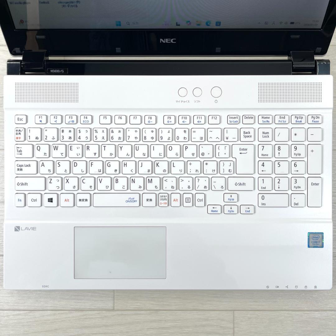 NEC LAVIE i7 新品SSD メモリ8G オフィス付き ノートパソコン