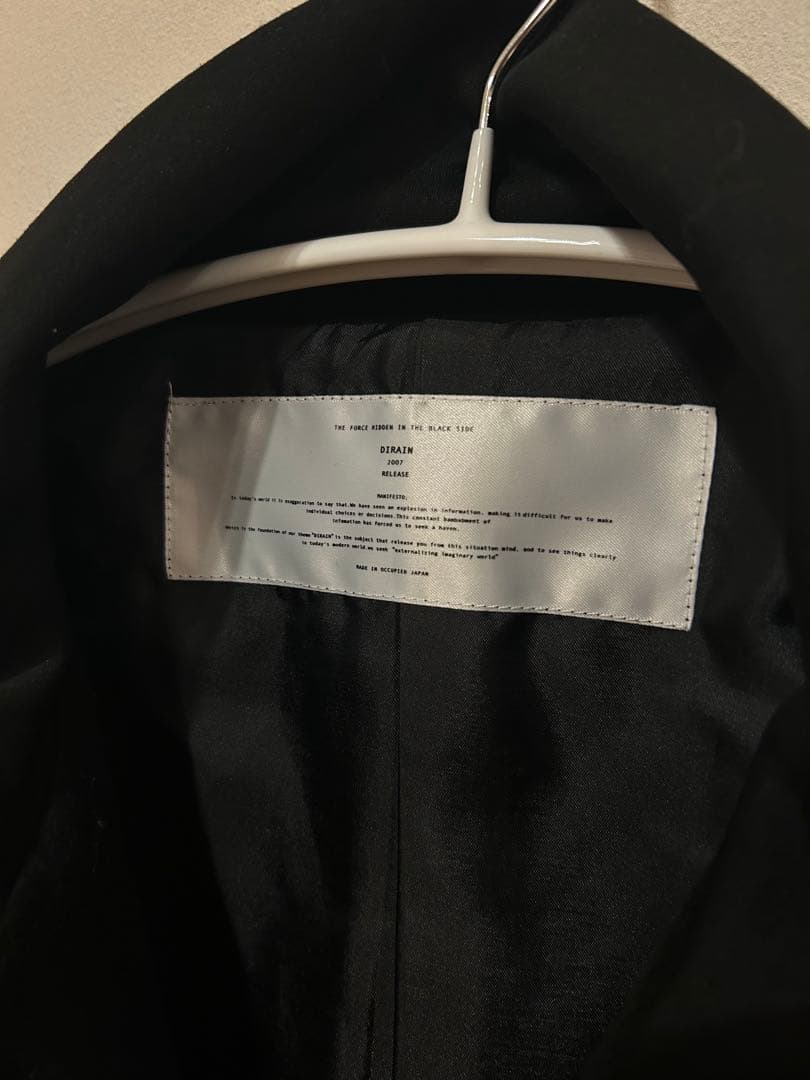 DIRAIN ボタンジャケット