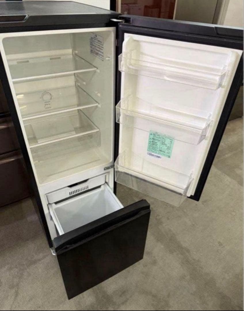 【高年式】 2021年式 162L Hisense冷蔵庫 AT-RF160-BK