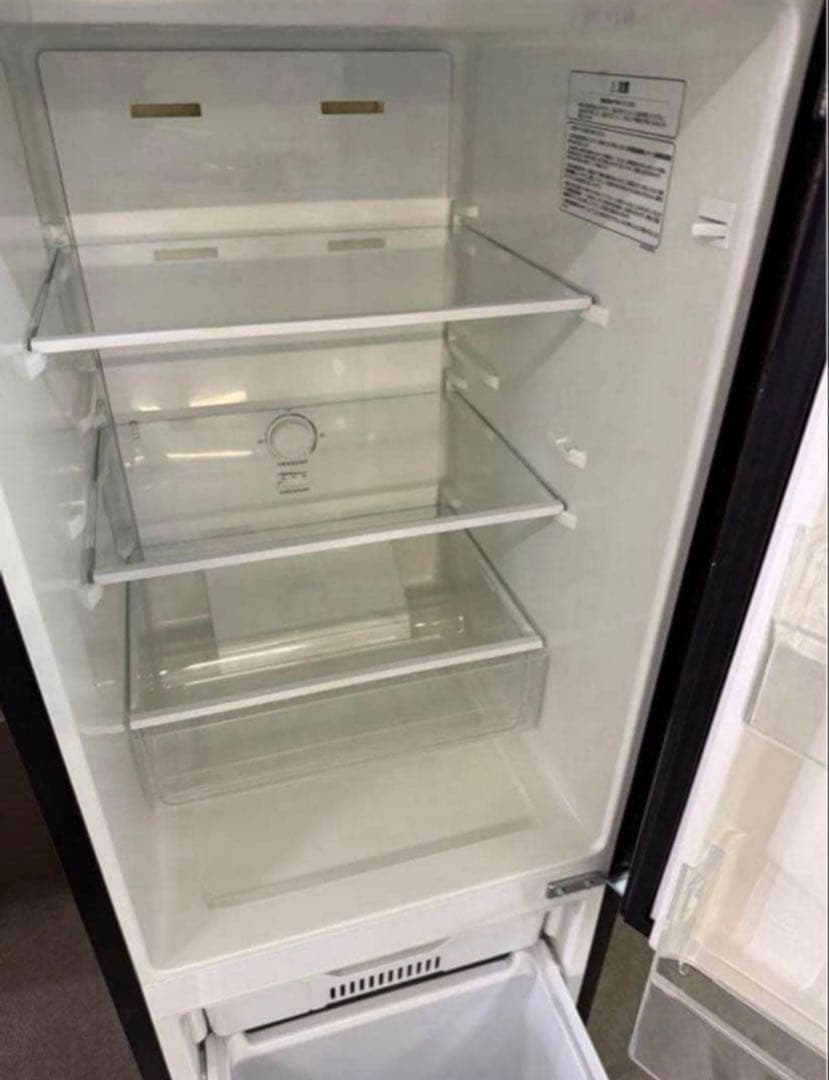 【高年式】 2021年式 162L Hisense冷蔵庫 AT-RF160-BK