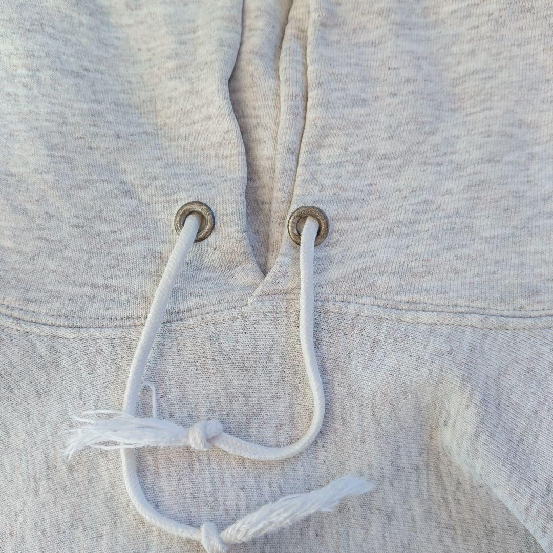 【90s米国製】チャンピオンリバースウィーブスウェットパーカー/刺繍タグ/目無し