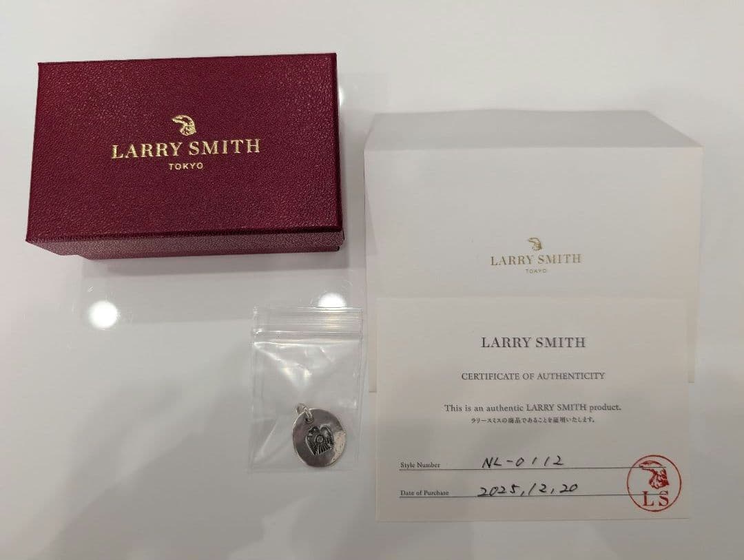 ラリースミス　サンダーバードスタンプ　ペンダントトップ