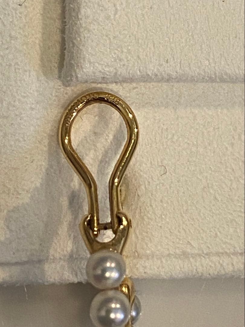 ミキモトフープピアス　K18片方のみ