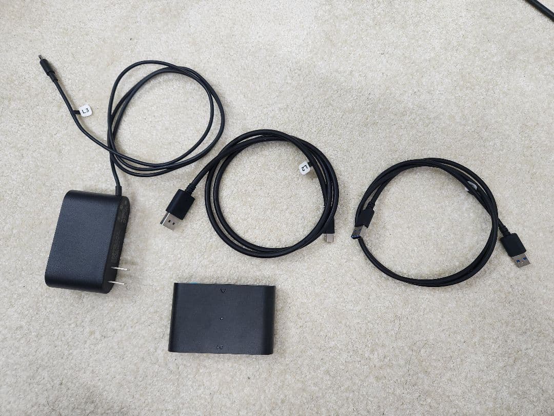 HTC VIVE Pro Eye,フェイシャルトラッカー,予備ケーブルセット