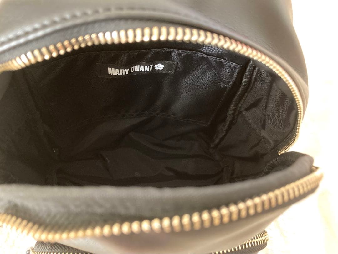 MARY QUANT ブラックリュック 新品未使用