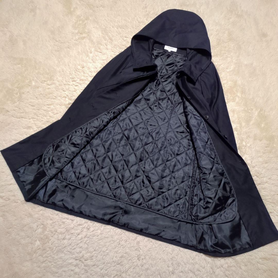 美品！UNTITLED Thermore ライナー付 フーデットコート 撥水　M