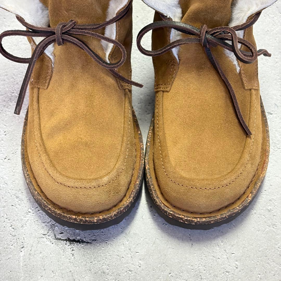 未使用級　ビルケンシュトック (24) ムートンブーツ　バッキー　BAKKI