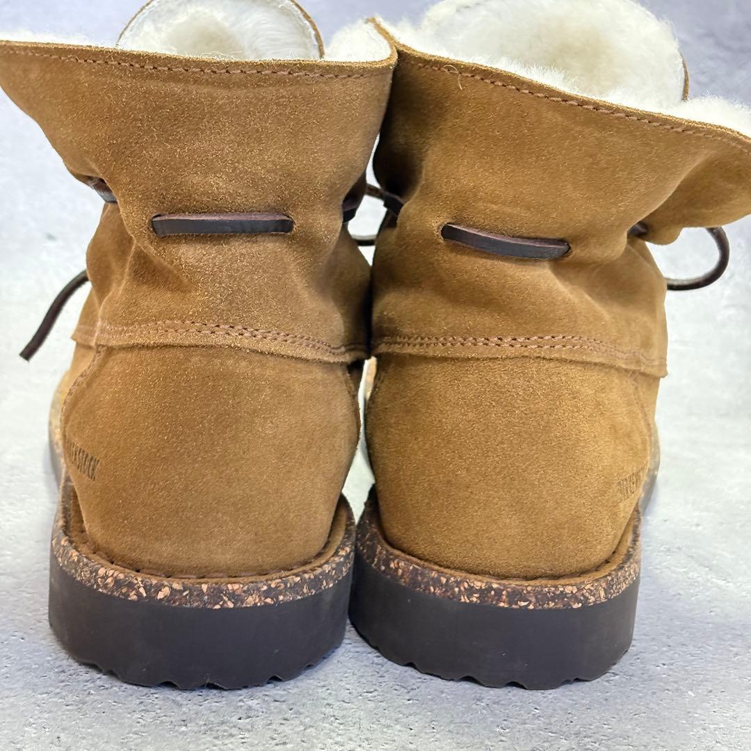未使用級　ビルケンシュトック (24) ムートンブーツ　バッキー　BAKKI