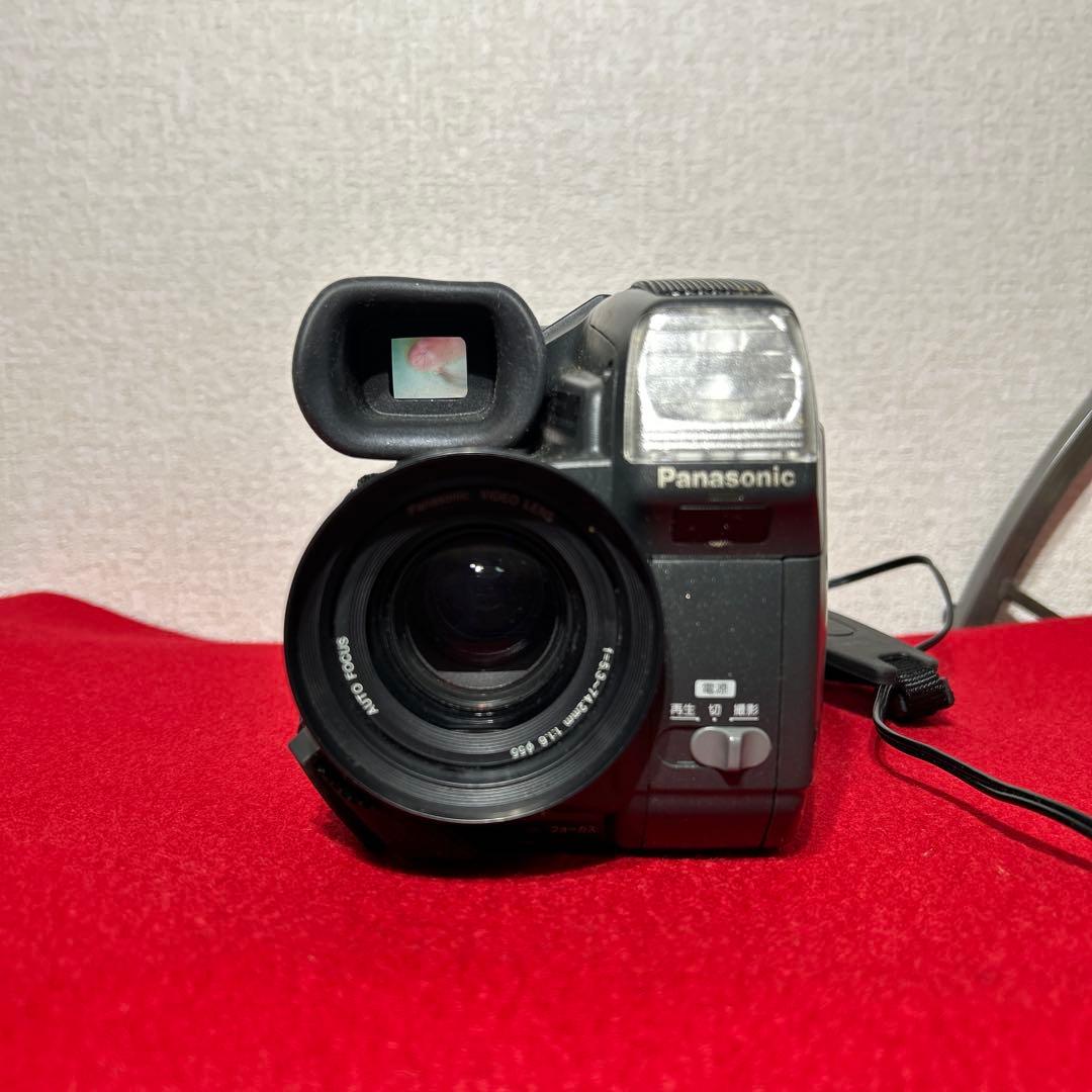 Panasonic ビデオ￼カメラ　希少　NV-A20 maxell テープ付