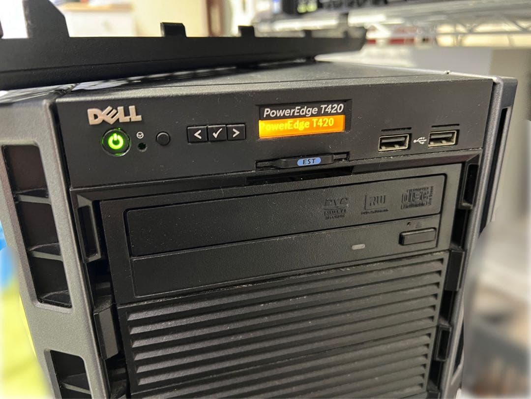 DELL PowerEdge T420 RAM 96GB HDD 2TB×2