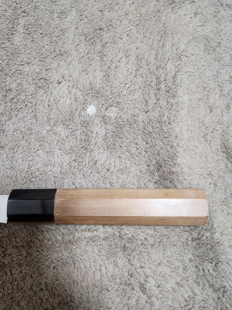 子の日　薄刃包丁 楓 霞 八寸 朴柄 白鞘