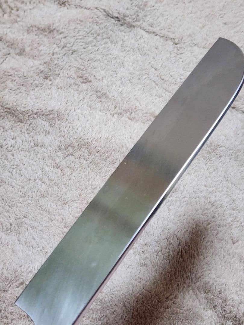 子の日　薄刃包丁 楓 霞 八寸 朴柄 白鞘