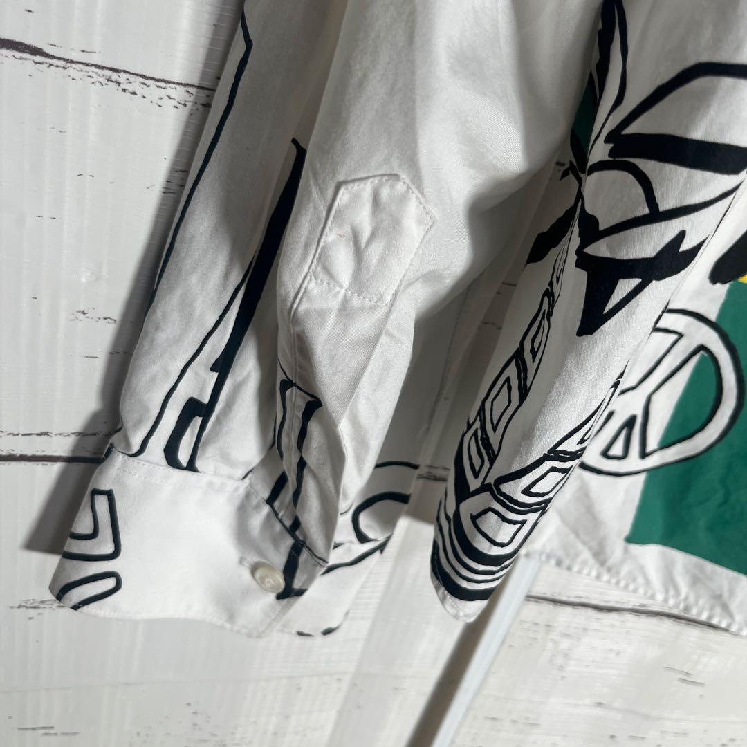 JUNYA WATANABE アートデザイン 長袖シャツ　M