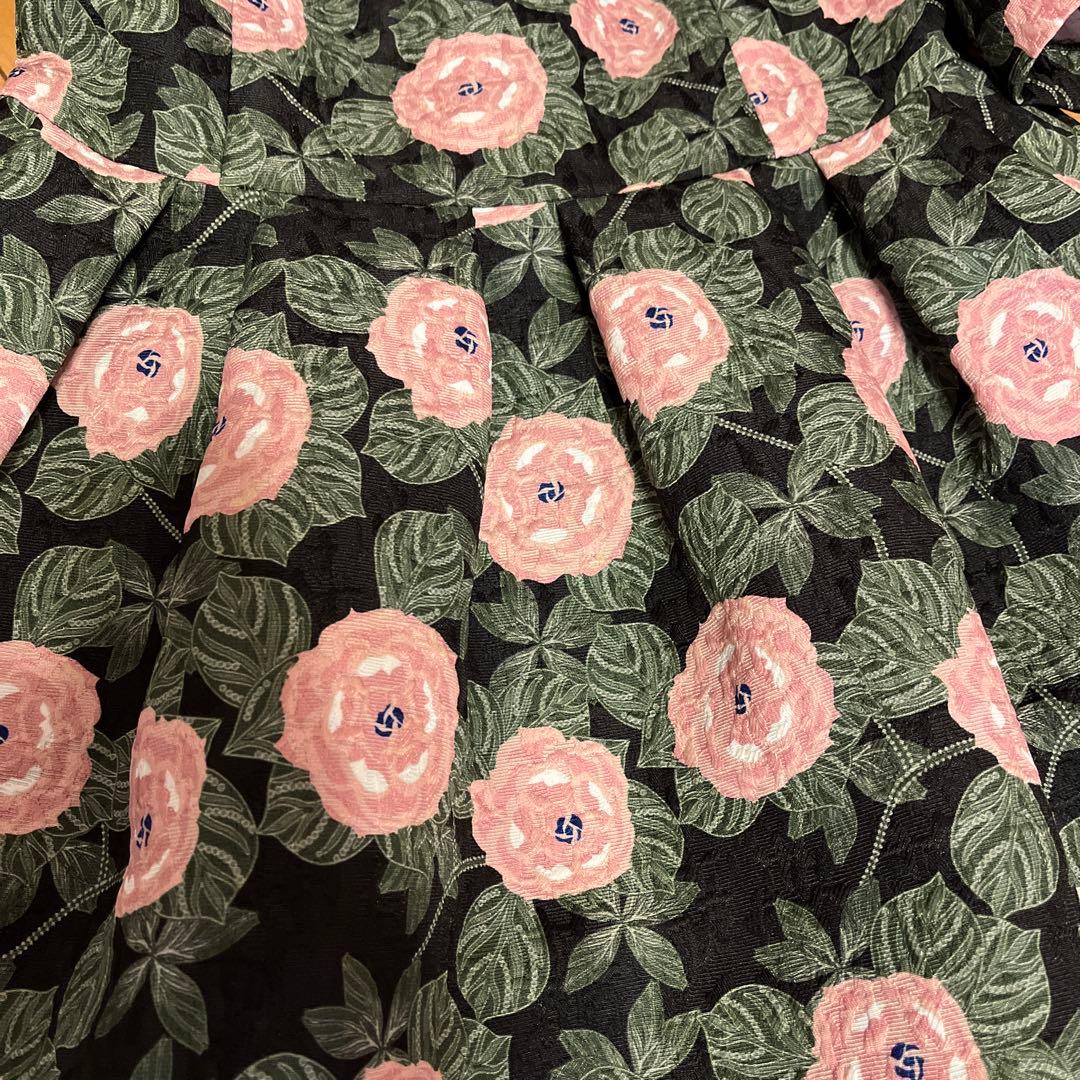 【茉莉花】M'S GRACY バラ 花柄 ワンピース