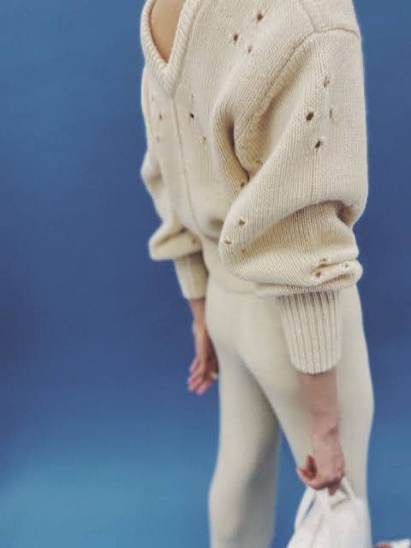 専用［タグ付き］シェットランドアイレットプルオーバー エディット フォー ルル