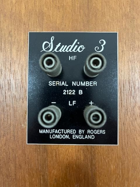 Rogers Studio 3 スピーカー