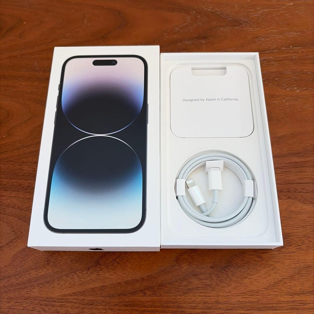 iphone14pro 128GB SIMフリー スペースブラック 箱あり