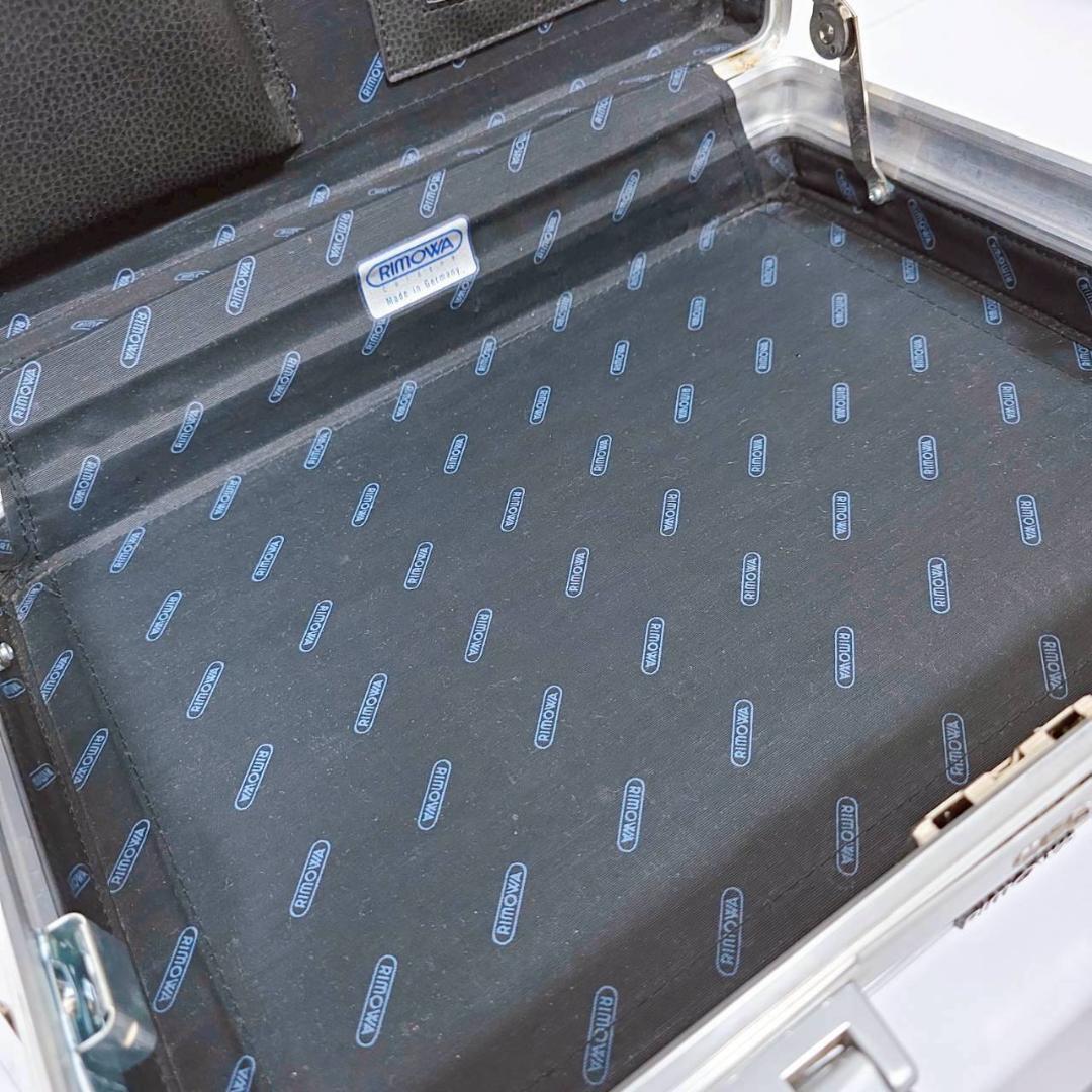 【廃盤品】RIMOWA リモワ トパーズ アタッシュケース アルミニウム