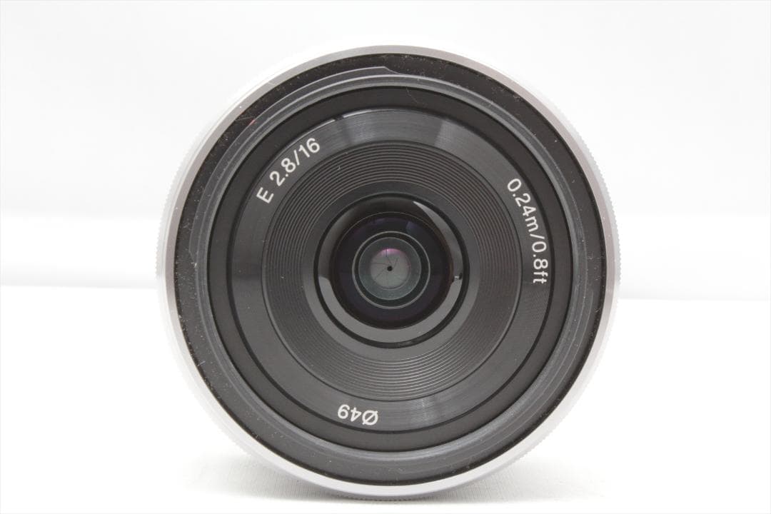 美品！SONY E 2.8 16mm ソニー 単焦点レンズ SEL16F28