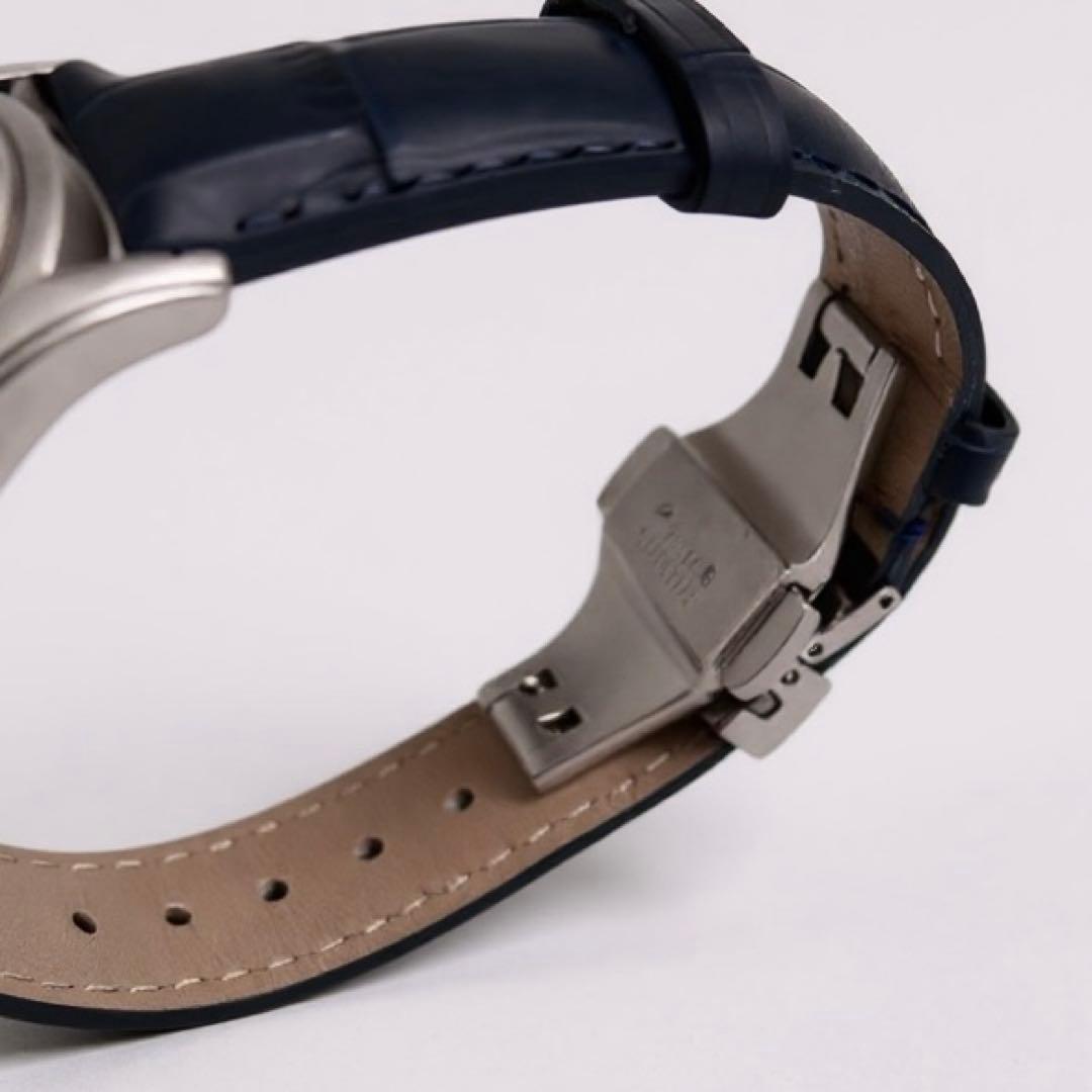 【未使用級】KARL-LEMONカルレイモンムーンフェイズ クォーツレザー 時計