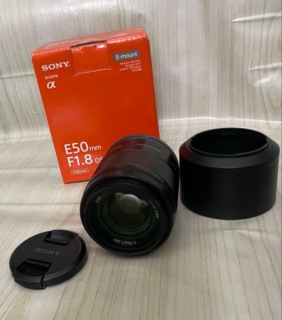 SONY E 50mm F1.8 OSS 単焦点レンズ