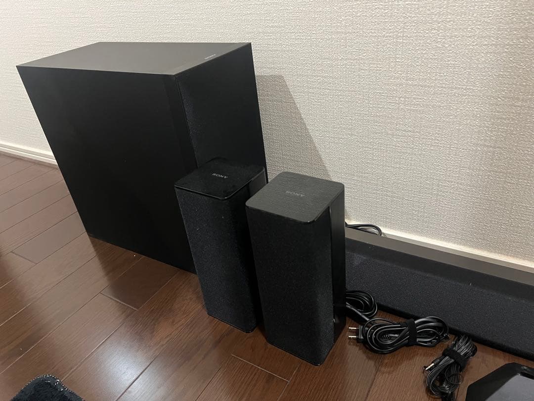 【各スピーカー無線接続】SONYホームシアターシステムHT-RT5 サウンドバー