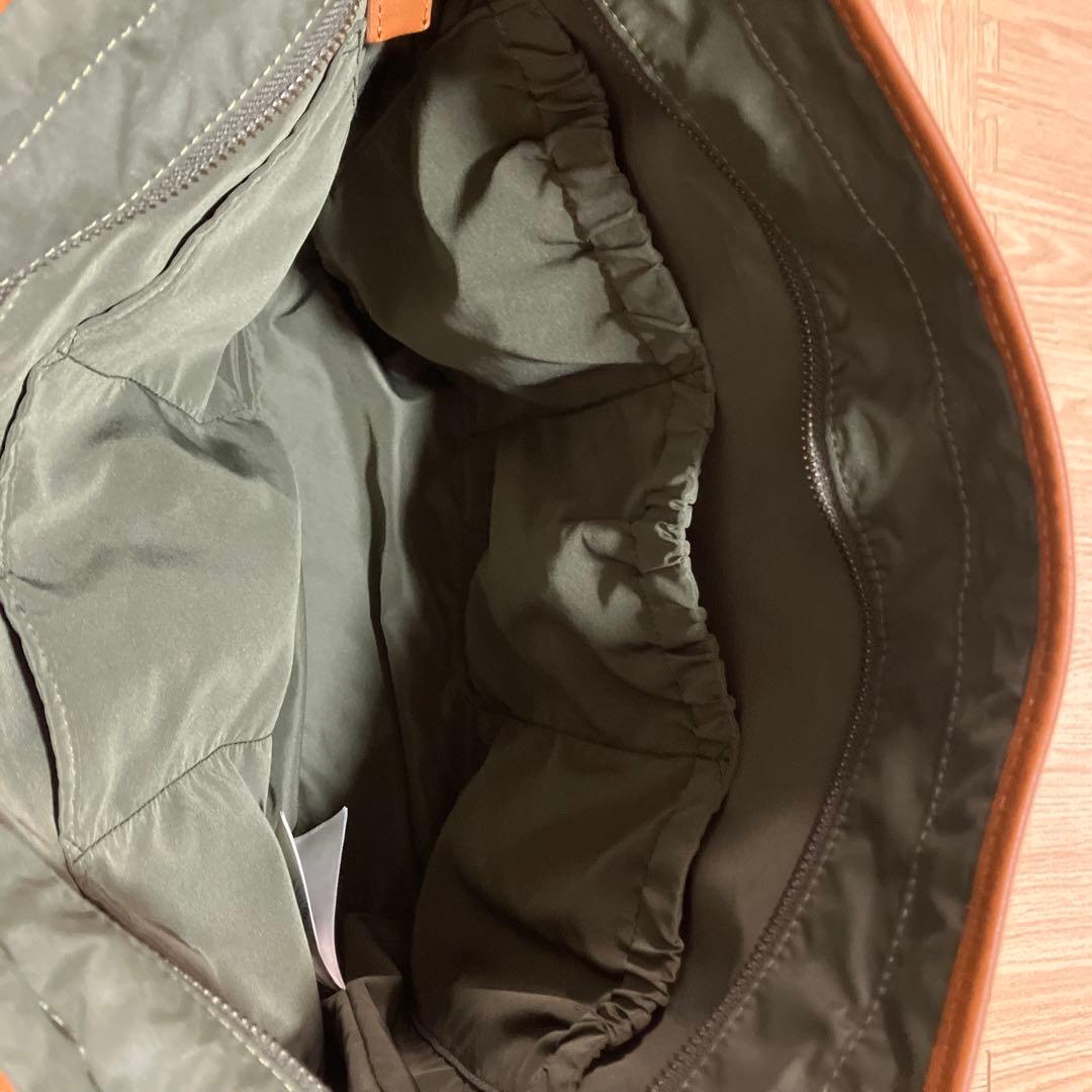 【未使用】ラルフローレン　オリーブグリーン キルティング マザーズバッグ