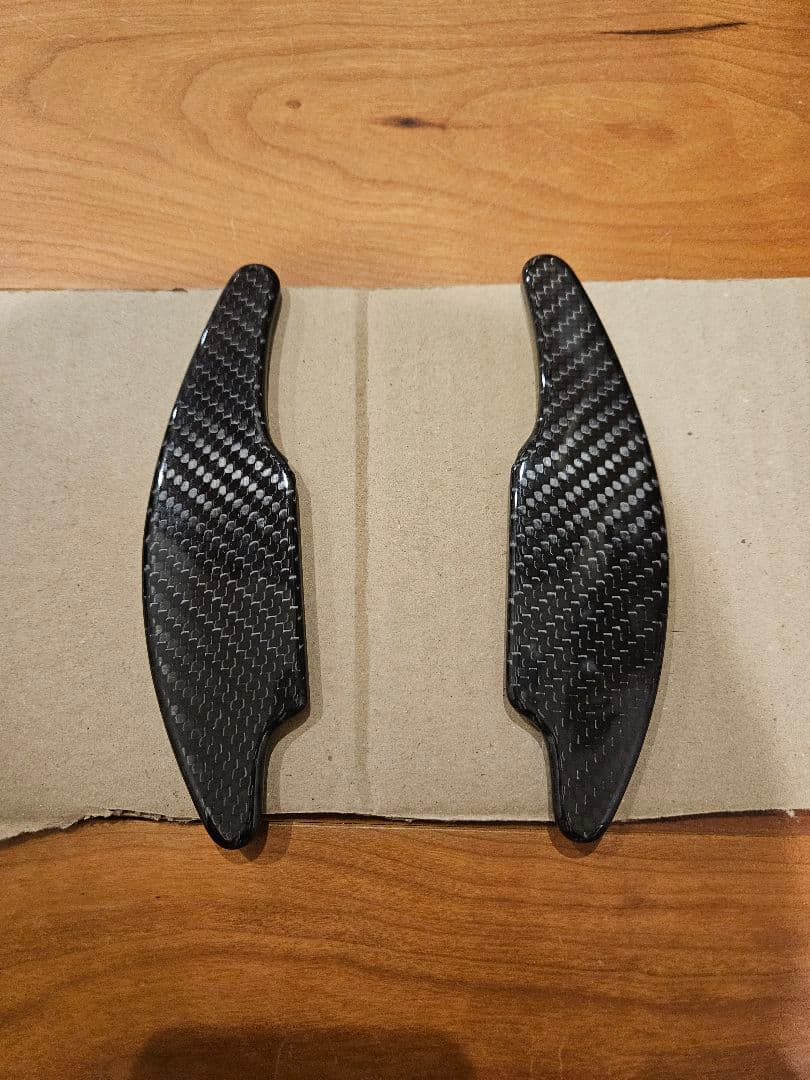 アバルト　カーボン　パドルシフト