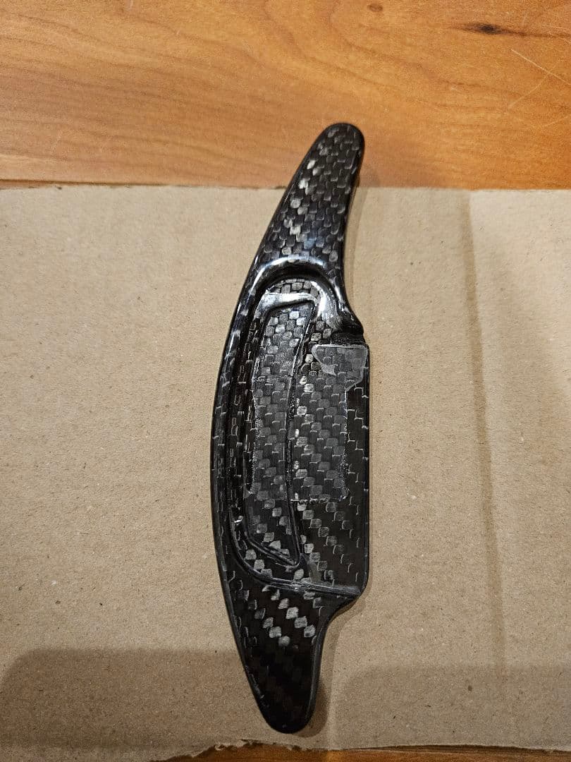 アバルト　カーボン　パドルシフト