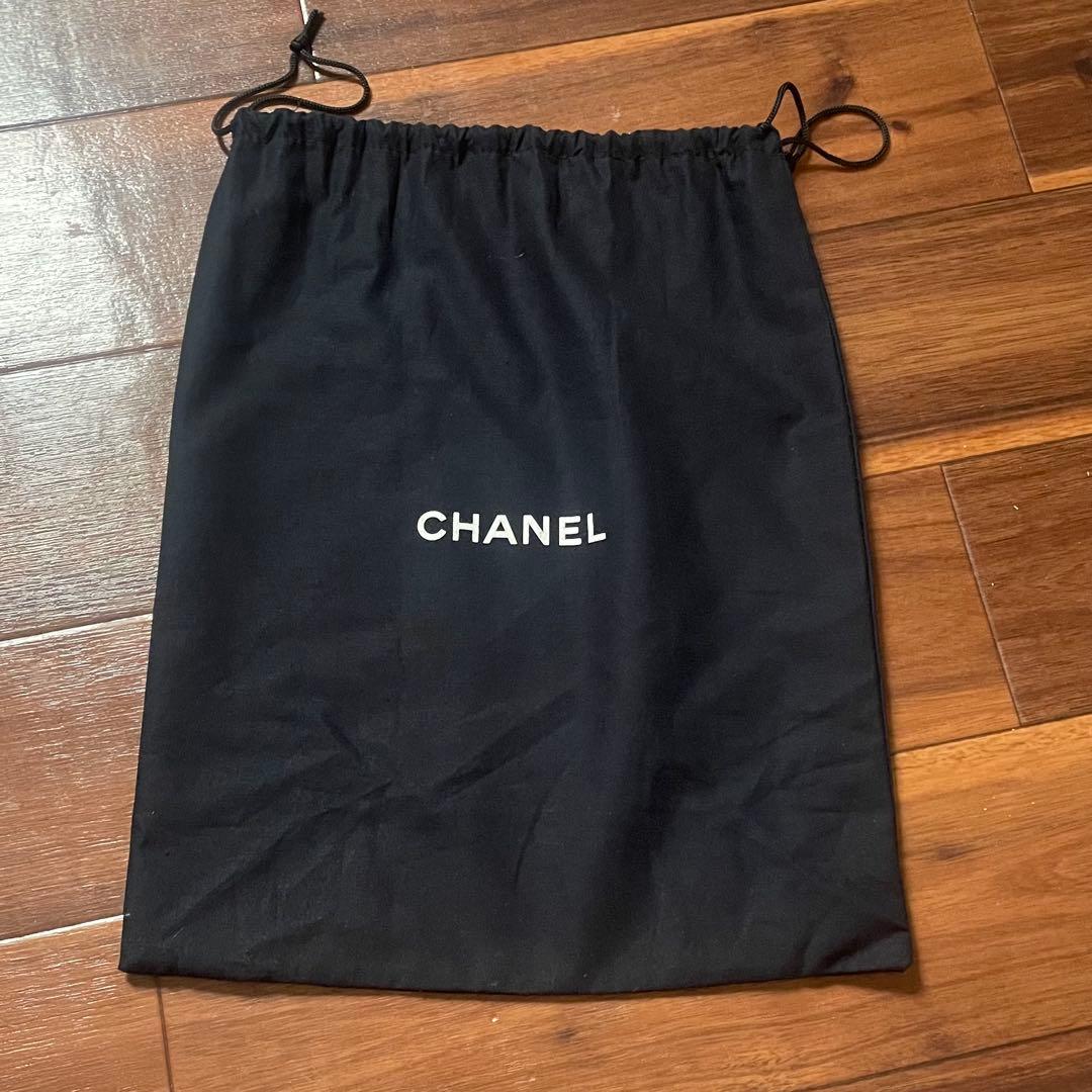 希少 新品 CHANEL バニティバッグ　ポーチ　キャビアスキン　ベージュ