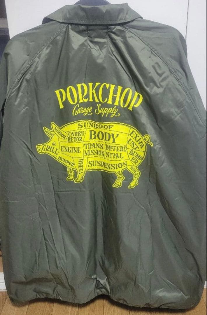 y*n様 美品　PORKCHOP ポークチョップ　ボア　フリース内張りジャケット