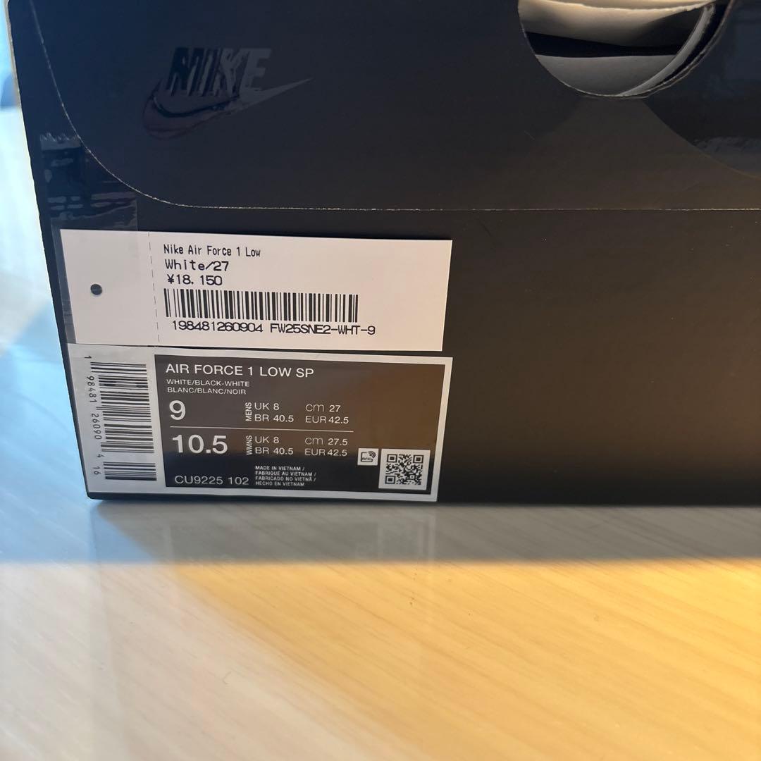 supreme✖️Nike Air Force 1 Low SP 27cm