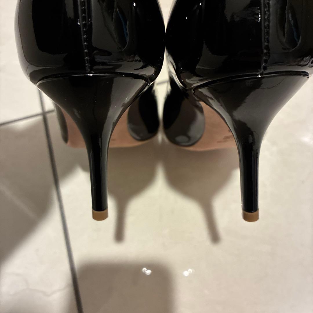 A*ル様 新品　PELLICO アネッリ　レザー　エナメル　パンプス　38.5