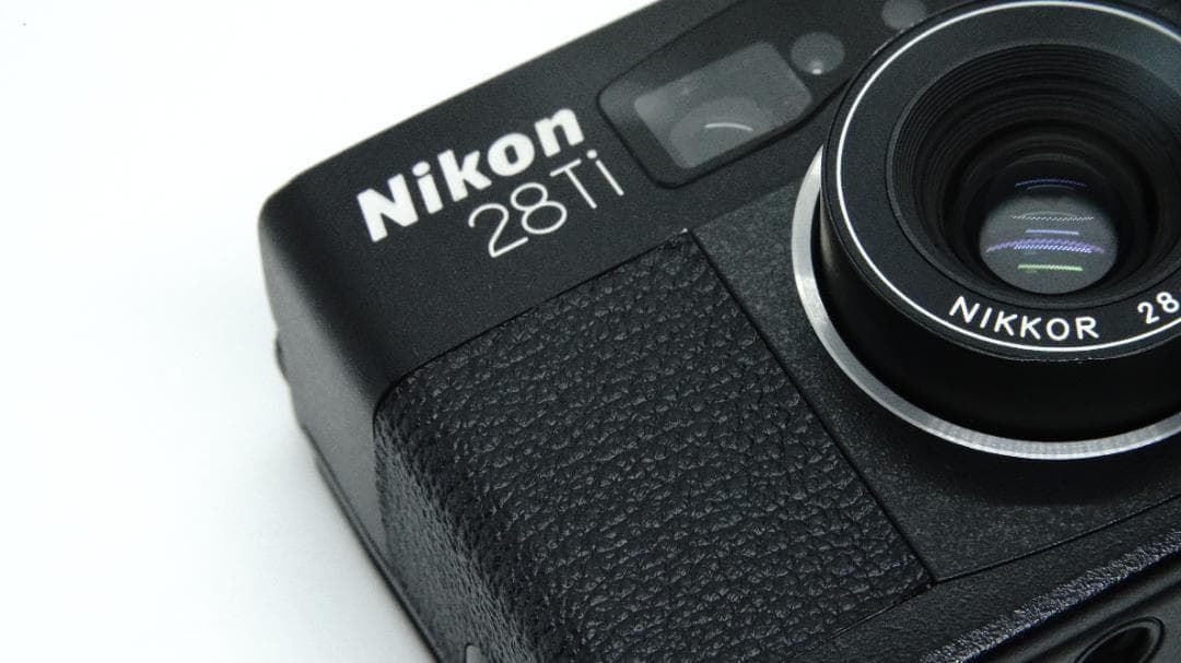 【X2127】Nikon 28 Ti ブラック ニコン コンパクトフィルムカメラ