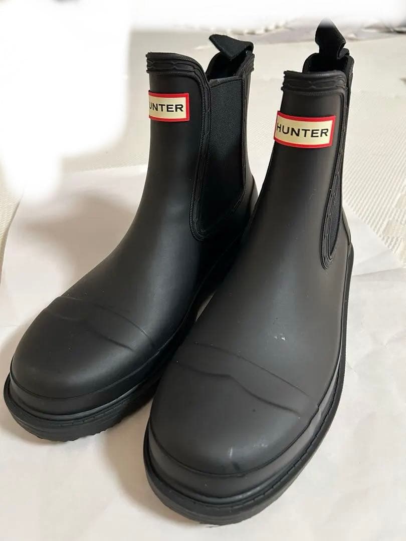 HUNTER 美品　レインブーツ　ブラック
