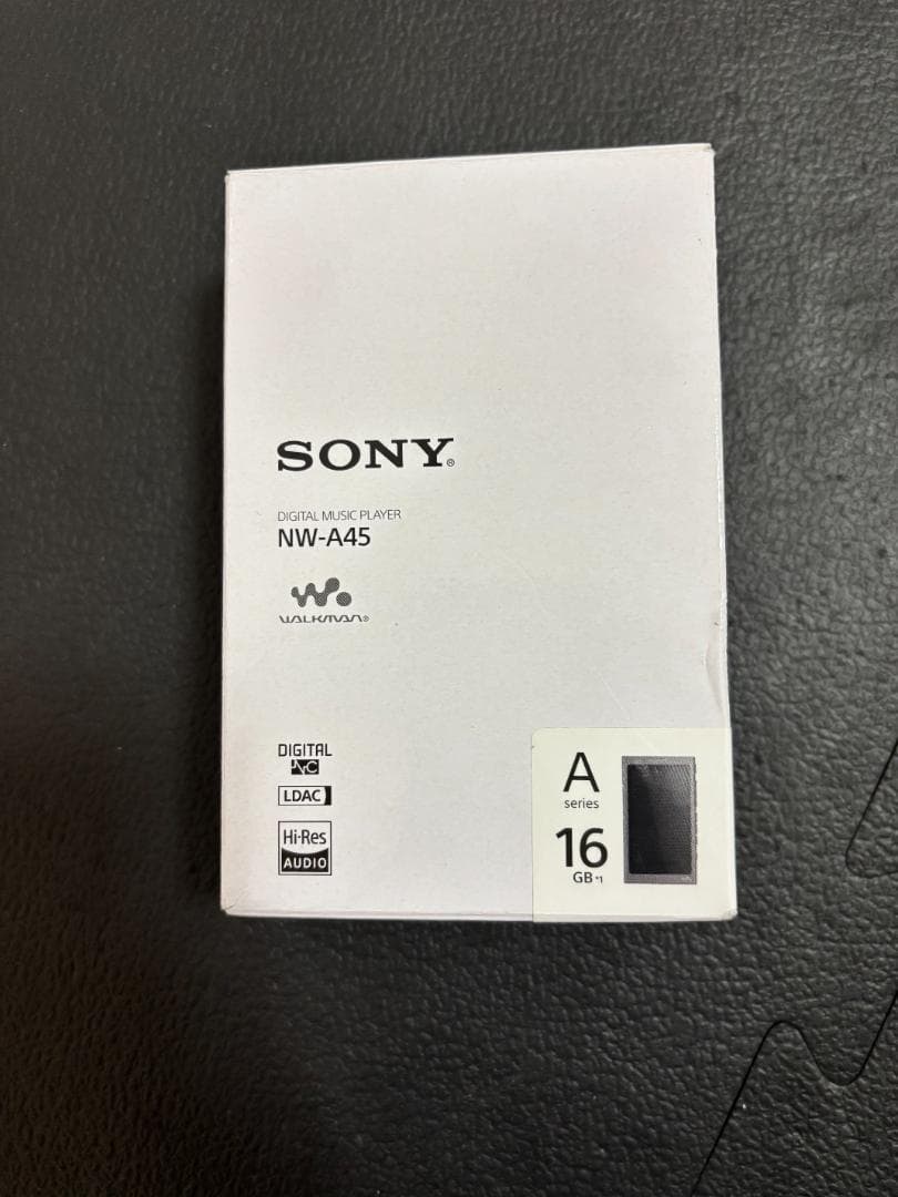 【年末セール】 SONY ウォークマン Aシリーズ NW-A45(B)　ブラック