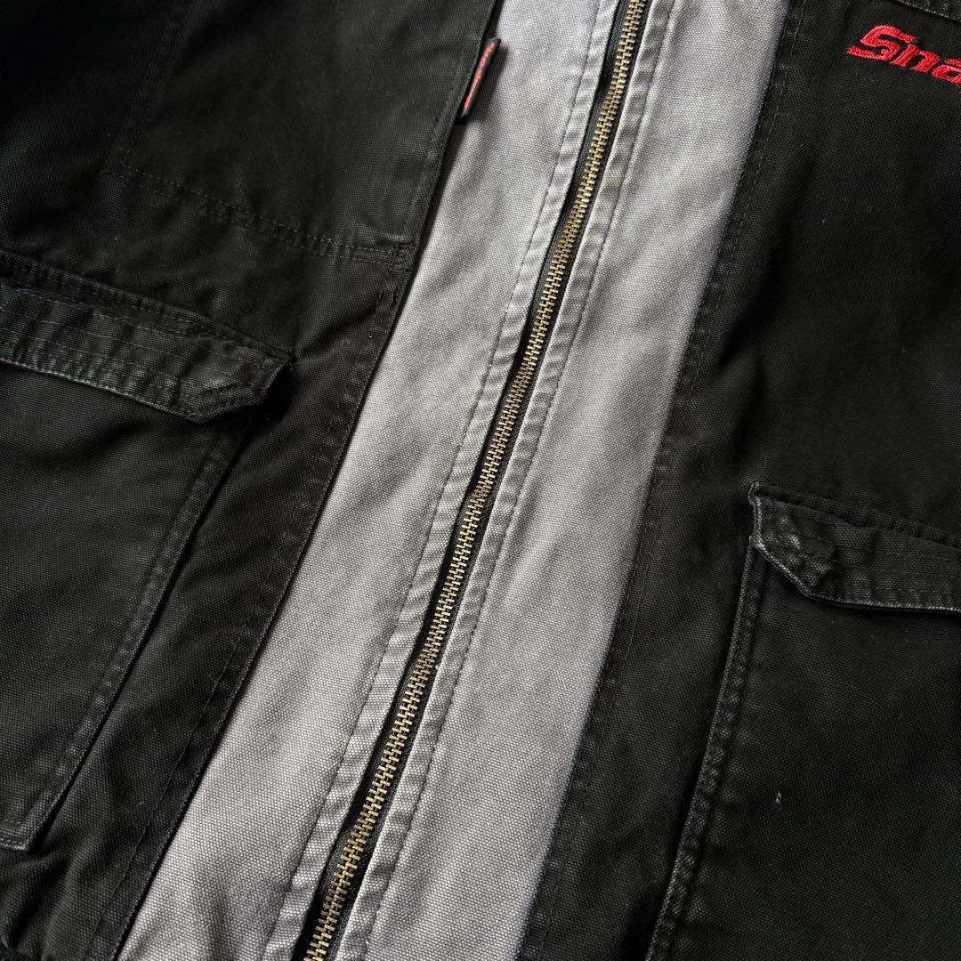 Snap-onスナップオン アクティブジャケットブラック ワークジャケット2XL