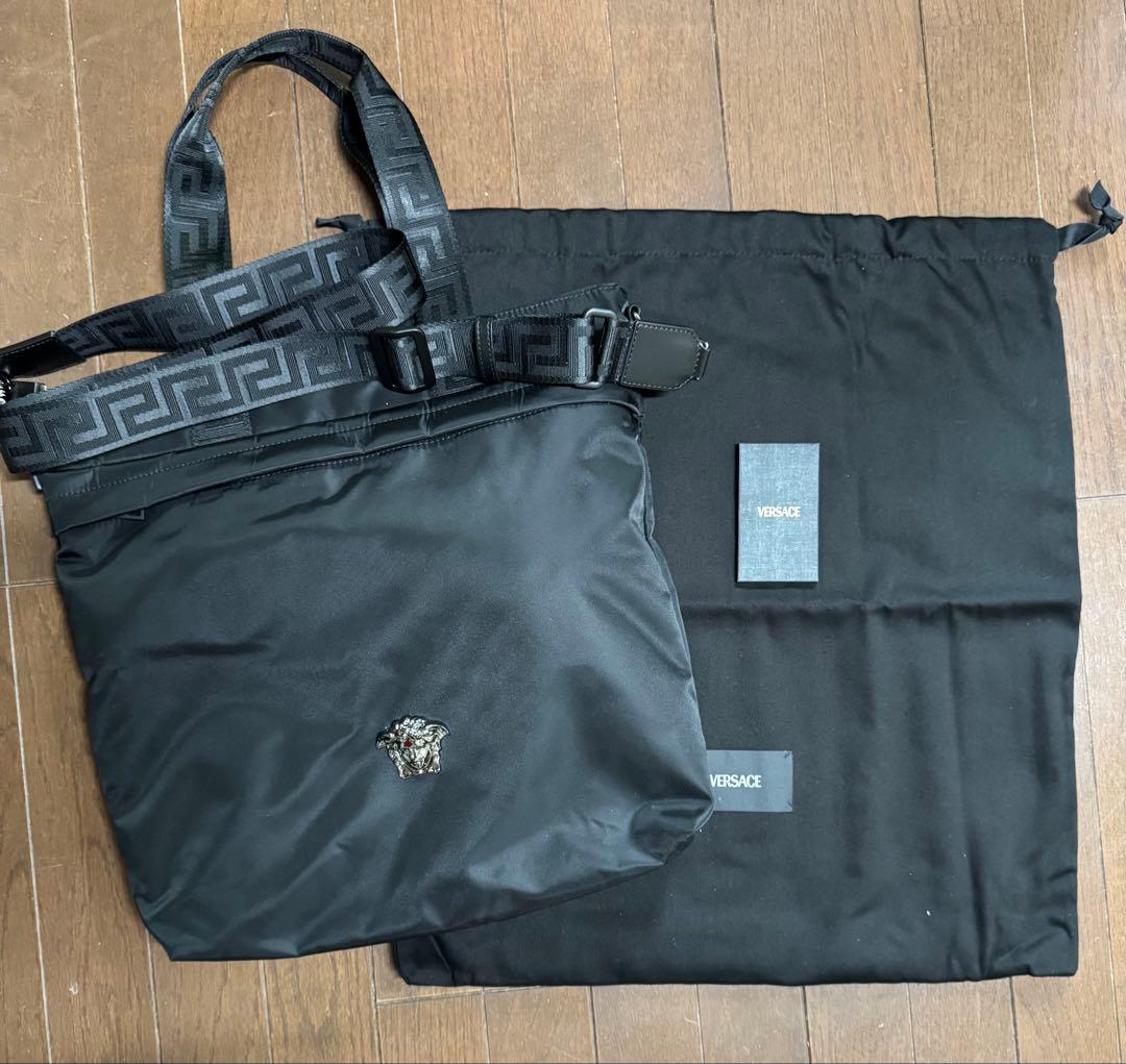 VERSACE メデューサ ナイロン トート