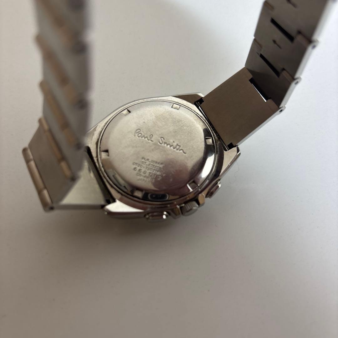 Paul Smith クロノグラフ 腕時計 シルバー