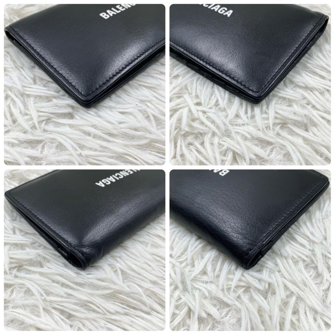 【✨美品✨】 バレンシアガ 長財布 エブリデイ レザー ブラック