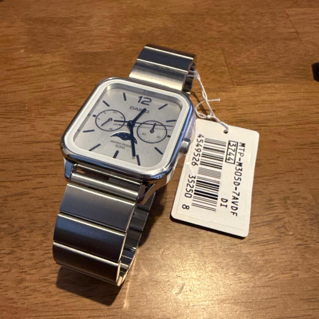 CASIO/チープカシオ/MTP-M305D-7AV/シルバー