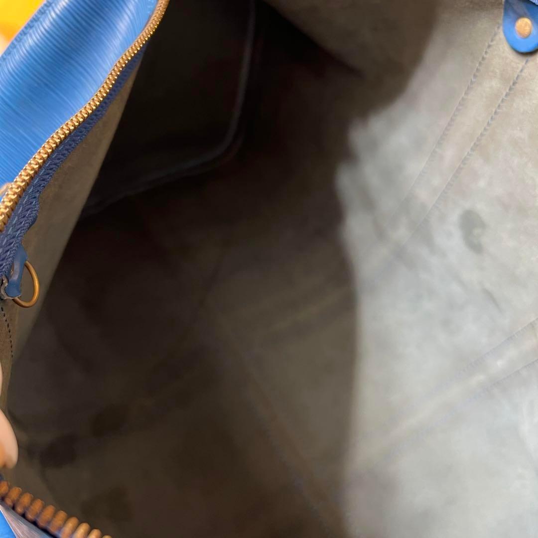 ルイヴィトン　LOUIS VUITTON エピ　ボストンバッグ　ブルー