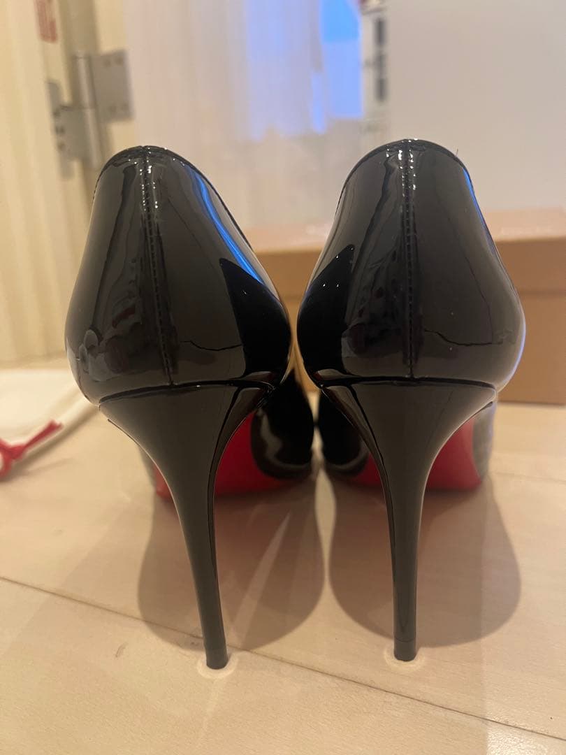 ChristianLouboutin kate85ルブタン37.5美品　ほぼ新品
