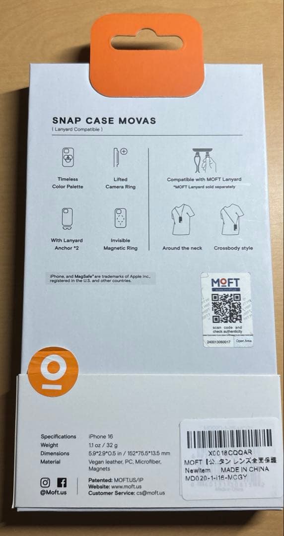 iPhoneアクセサリー MOFT Snap Case for iPhone 16